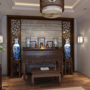 Nội thất phòng thờ