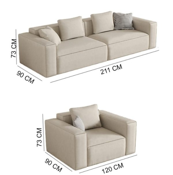 Sofa phòng khách phong cách Ý đẹp