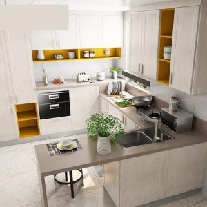 Tủ bếp cao cấp thiết kế đa năng