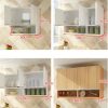 Tủ bếp đẹp phong cách hiện đại