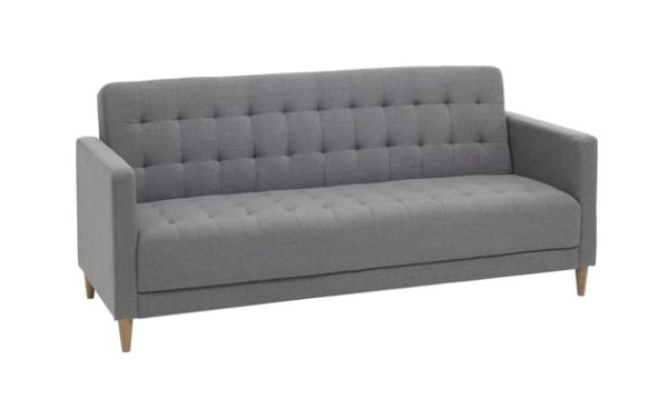 Sofa giường | FALSLEV | vải polyester | xám | R209xS85/107xC81cm