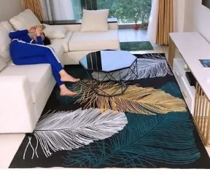 Thảm trải sàn nỉ lì Bali, Thảm phòng khách size 2mx3m và 1m6x2m3,