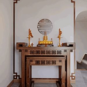 phòng thờ đẹp, sang trọng