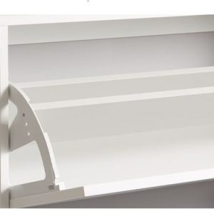 Tủ giày 2 ngăn | IDSKOV | gỗ công nghiệp | trắng | R71xS24xC81cm