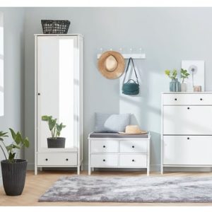 Tủ giày | TERPET | gỗ công nghiệp | trắng | R73xS26xC110cm